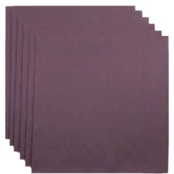 100 Serviettes Ouate de Cellulose - Prune