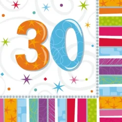 Serviettes Ouate "Vitamine" 30 ans