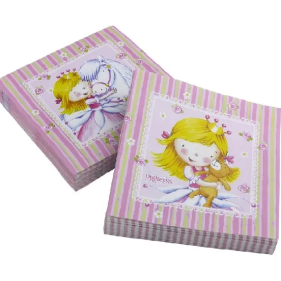 Serviettes Princesse et ses Amis