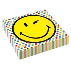 16 Serviettes - Smiley World