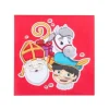 20 serviettes - St Nicolas