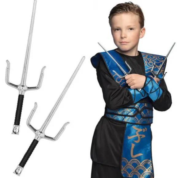 Set de 2 armes Saï de Ninja