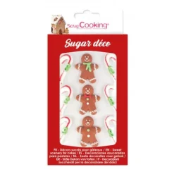 Set de 9 décors sucrés - Pain d'épices