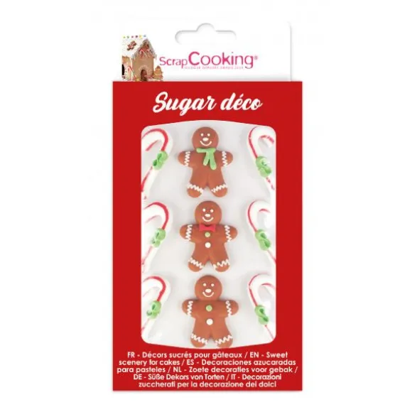 Set de 9 décors sucrés - Pain d'épices