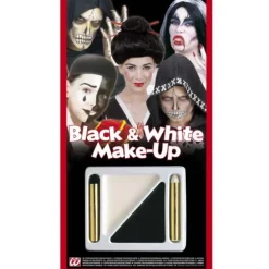 Set de Maquillage Noir et Blanc