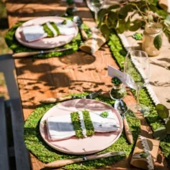 Set de table en mousse végétale - 35 cm
