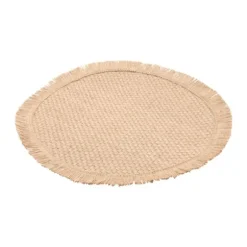 Set de table rond en chanvre 38cm