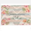 Set de table 30x45 imprimé "Summer Vibes" - Flamant rose
