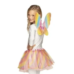 Set Enfant Fée Rainbow Tutu et Ailes