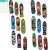 Skateboard à rétro-friction - 9,5 cm - Modèle Aléatoire