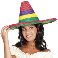 Sombrero Mexicain Multicolore Adulte
