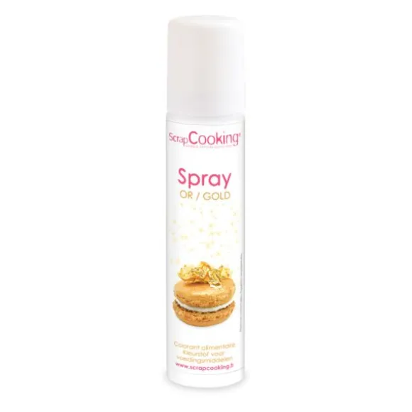 Spray de colorant alimentaire - 75 ml - Couleur Or