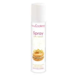 Spray de colorant alimentaire - 75 ml - Couleur Or