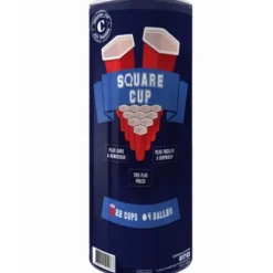 Square Cup - Beer Pong Kit
