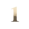 Sticker en forme de chiffre - 15 cm - Rose Gold - Chiffre au choix