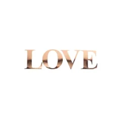 Stickers en forme de lettres - Love - Couleur au choix