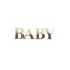 Stickers en forme de lettres pour baby shower - Or - Modèle au choix