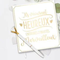 Stylo pour mariage - Vive les mariés