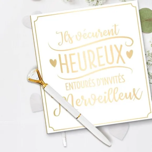 Stylo pour mariage - Vive les mariés