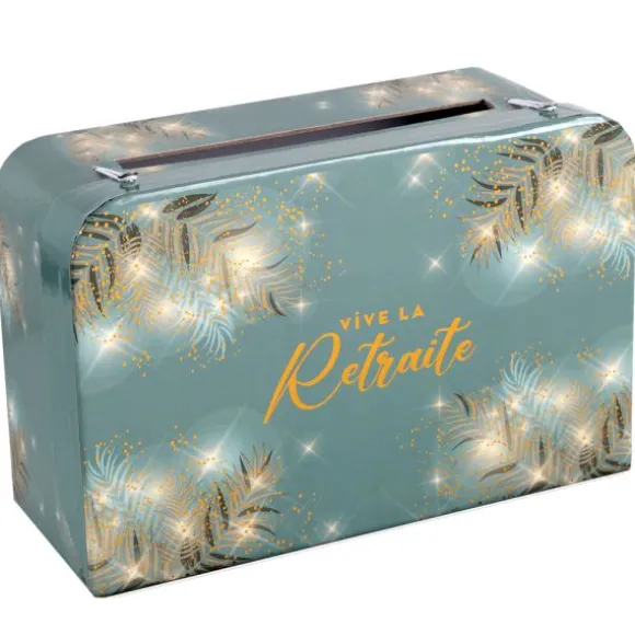 Stylo "Vive la Retraite" - 14 cm - Collection Retraite Dorée - Couleur au choix