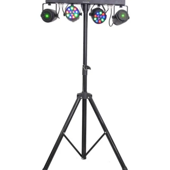 Support de lumières 2 Projecteurs + 2 Lasers