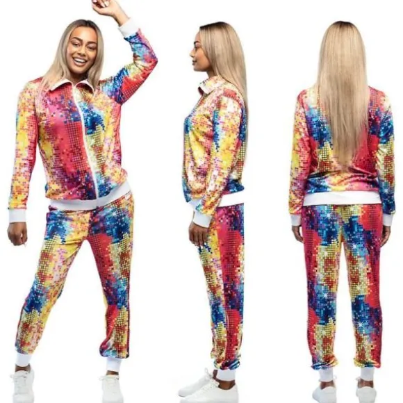 Survêtement disco pour femme - Taille au choix