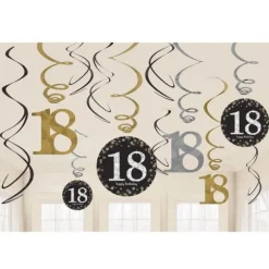 12 Suspensions 18 Ans - Or / Argent