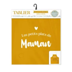 Tablier - Fête des Mères - Couleur Ocre