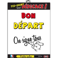 Tee-Shirt Bon départ On signe tous