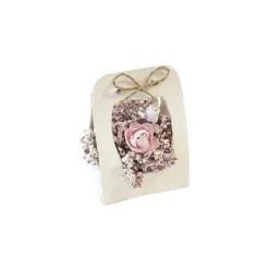 Tige de petites fleurs séchées - Couleur au choix