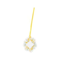 10 Étiquettes avec ruban - Collection Mimosa