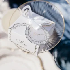 10 étiquettes à personnaliser FSC® - Diamètre 5 cm - Collection Vintage Doré
