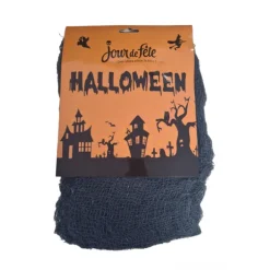 Tissu Monstrueux Noir - Tenture Halloween
