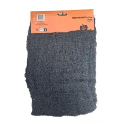 Tissu Monstrueux Noir - Tenture Halloween