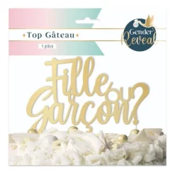 Top Gâteau - Fille ou Garçon ? - Collection Gender Reveal