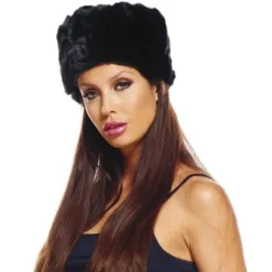 Toque Russe Chapka noir pour adulte - T58