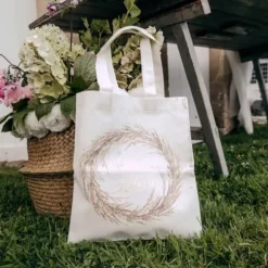Tote bag en lin - Jolie Pampa - Marraine Adorée