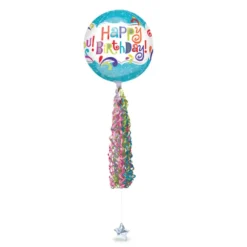 Traîne de Ballon Twirlz - Multicolore Pastel