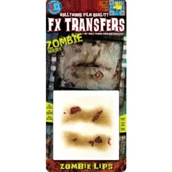 Transfert cicatrice 3D "Lèvres putréfiées"