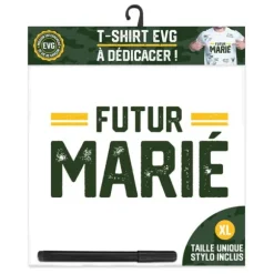 T-Shirt à dédicacer "Futur Marié" - Collection Mission Enterrement de vie de garçon