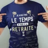 T-Shirt à dédicacer pour homme - Retraite