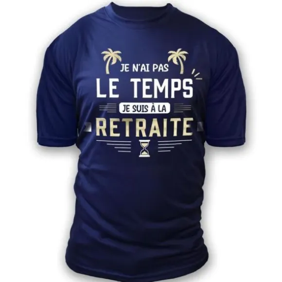 T-Shirt à dédicacer pour homme - Retraite