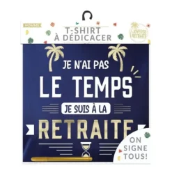 T-Shirt à dédicacer pour homme - Retraite