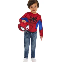 T-Shirt de Spidey avec masque pour garçon - Spidey et ses amis extraordinaires™ - Taille 3/4 ans