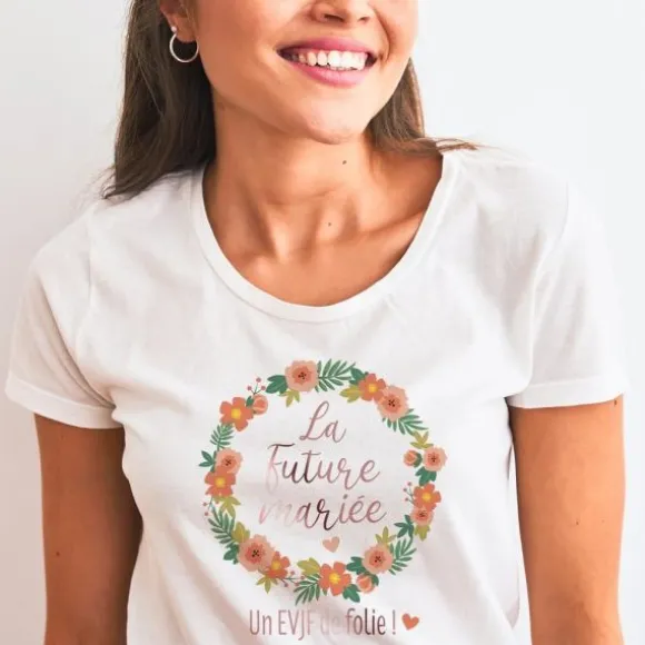 T-Shirt pour femme "Future Mariée" - Collection EVJF Party