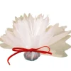 Tulle Cristal Découpé Blanc