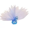 Tulle Cristal Découpé Bleu Ciel