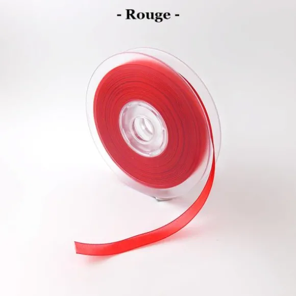 Tulle "Cristal" x10 - Rouge