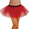 Tutu Fluo 80's Rouge