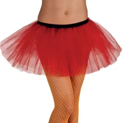 Tutu Fluo 80's Rouge